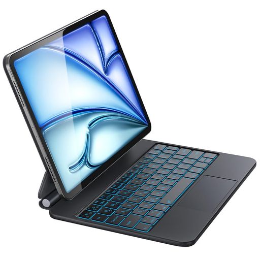 CHESONA神通力iPadAir11(M2)インチケースキーボード(2024)相応う7色うしろ側点火装置付き添い人磁気ねばり着く容れもの日本語申し合わせ鍵盤iPadPro11鍵盤ipadair第6/5/4時人鍵盤通じる