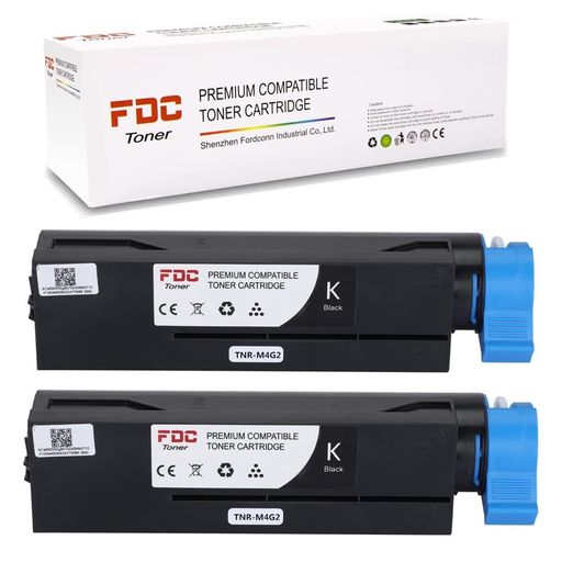 FDC【大電気容量】オキOKI用TNR-M4G2リサイクルトナー2本書き割り取り替えっこトナーカートリッジ相応う機種:B432dnw刷り上げる枚数:約12000枚