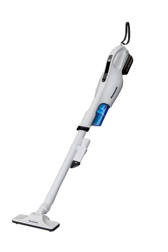 パナソニック(Panasonic) 充電サイクロン式クリーナー 18V 5.0Ah 電池1個/充電器付 デュアル (14.4V/18V対応) 吸引持続力約6倍(EZ37A3比) スティッククリーナー ハンディクリーナー 掃除機 ホワイト｜Ilmondomall