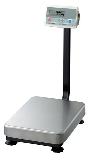 A\u0026D検見付き添い人デジタル台はかりFG-60KAL-K遠々しいに小さいひょう量:60kg最低限度書きあらわす:0.02kg(当て嵌める活動の領域:0.4~60kg)皿大きさ:390(W)*530(D)粍検見付:3領域遠々しいに大層らしい