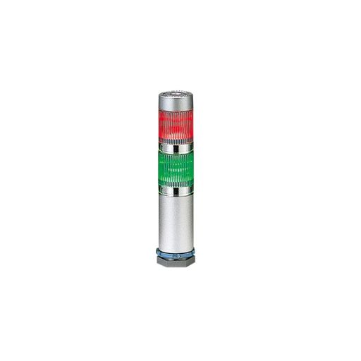 パトライト(Patlite) LED積層信号灯 シグナル・タワー SUPER SLIM MES-202A-RG MES-A Φ25|Ilmondomall