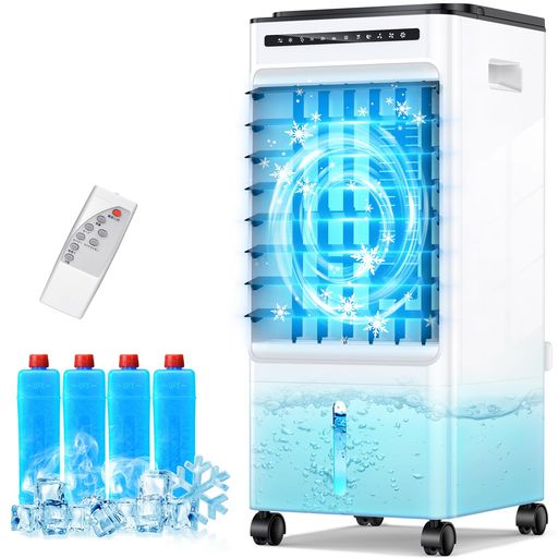 【新品 未使用】2025最新 冷風機 3方向で吸水し冷感アップ スポットクーラー Amazon.co.jp: 【2025最新進化】冷風機 冷風扇 冷風扇風機【3