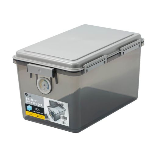 ナカバヤシトレカドライボックス27LグレーTKB-27L-N