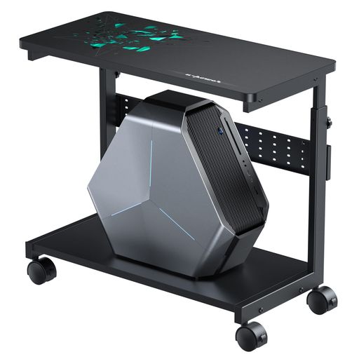 楽天市場】U-POWER昇降式L字デスクPCラックパソコンラックpcワゴン高さ