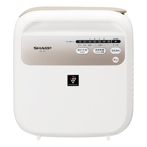 SHARP 布団乾燥機 UD-CF1-W 2024年製 箱、付属品、説明書付 e9nfshke2d.jpg