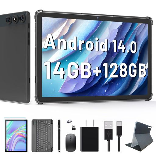 タブレット 10インチ Android14 8GB+64GB+1TB拡張 239 Amazon.co.jp: Android 14 タブレット 2025 新型 10インチ