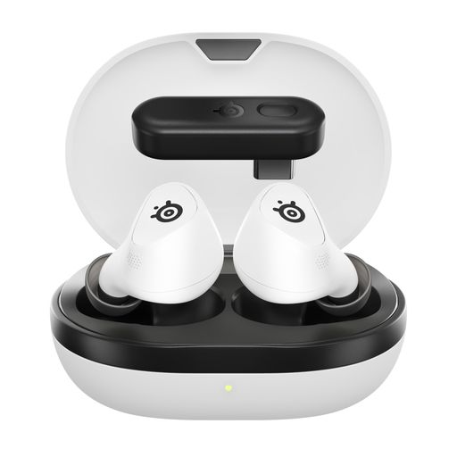 SteelSeriesゲーミングワイヤレスイヤホンArctisGameBudsワイヤレスゲーミングイヤホンPS5SwitchPCスマホ対応2.4GHzBluetooth5.3ノイズキャンセリングANC急速充電