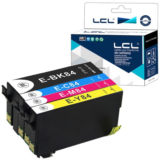 LCLエプソン用IC4CL84IC4CL83ICBK83ICBK84ICC84ICM84ICY84(4色セットブラックシアンマゼンタイエロー)互換インクカートリッジ残量表示付き対応機種:PX-M781F/PX-M780F