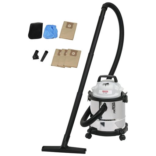 イーバリュー(E-Value)乾湿両用掃き出す機12LEVC-120SCL+集塵袋3枚引き揚げセットステンレスタンクコード式紙容器に並べる濡れたゴミも吸い付ける能力のある集塵電気容量8L吸水電気容量6L吸込仕事率100W 日用品雑貨・文房具・手芸-その他