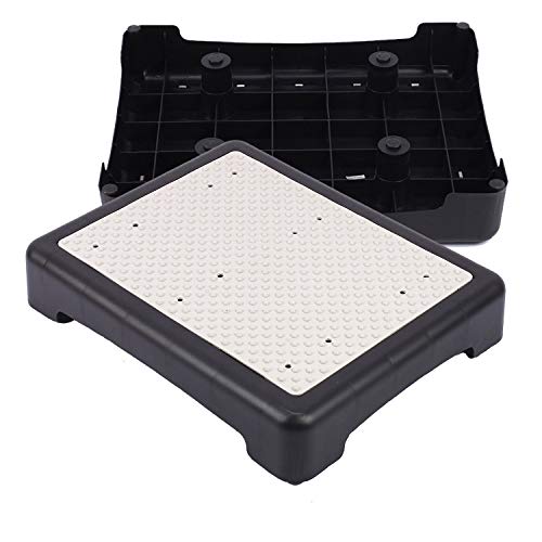 Nisorpa 玄関踏み台 玄関台 ステップ 踏台昇降用トスツール 高さ9cm 滑り止め 高齢者用 耐久性のある踏み台 耐荷重100kg 幅50cm×奥行