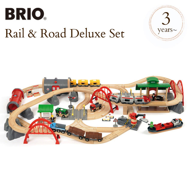 無料長期保証 Brio World ブリオ レール ロードデラックスセット Brio Railway Toy Wood Toy おうち時間 木のおもちゃ おもちゃ 木製玩具 ウッドトイ 出産祝専門店アイラブベビーギフト 残りわずか Www Zynux In