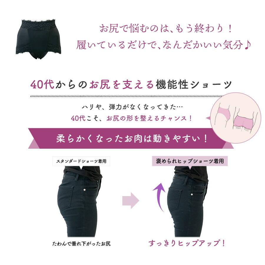 ほめられヒップショーツ5枚set 大きいサイズ レディース 尻 垂れ お腹すっぽりショーツ 下着 ぽっこりお腹 深ばきショーツ ショーツ