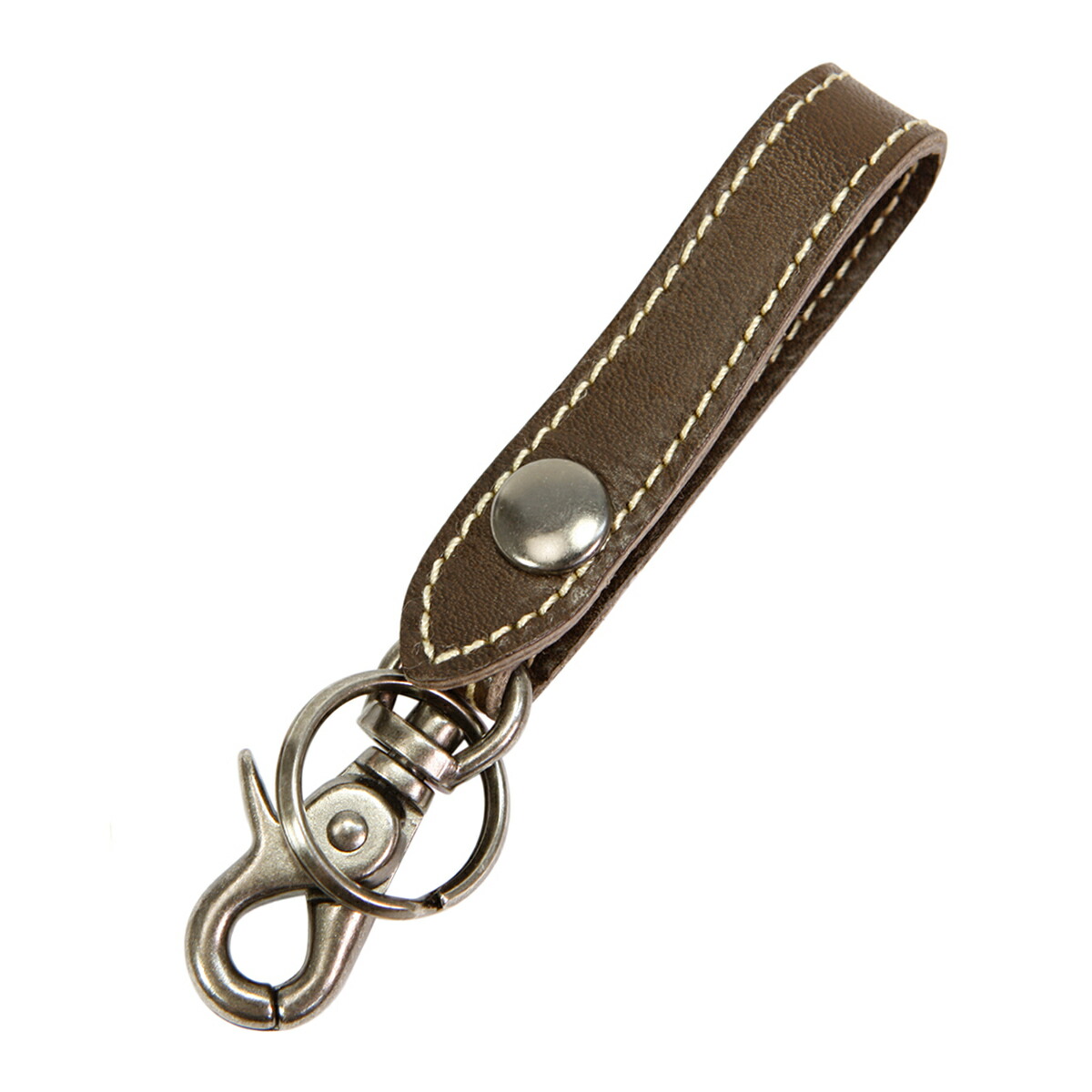 メゾンタクヤ　Key Holder Key CaseGerman Shrunken Calf×LambTitanium×Orange - MAISON