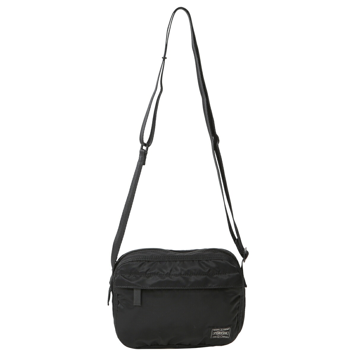 ポーター POETER フラッシュ ショルダーバッグ ボディバッグ 2層 黒 楽天市場】ポーター フラッシュ ショルダー バッグ 689-05949