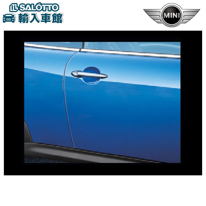 【BMW MINI 純正 】 ドア エッジ プロテクション 3ドア F56 2014年～ 2枚セット クリア 保護 フィルム 透明 ミニ オリジナル アクセサリー
