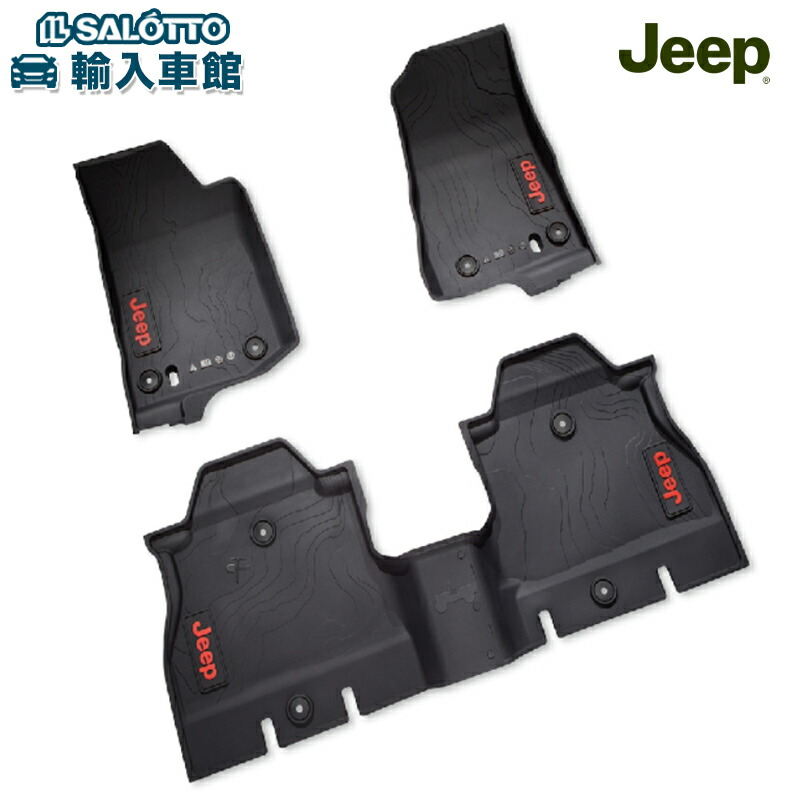 JL ジープ All Jeep Mat Moper Moper純正 Rubber Unlimited Weather ...