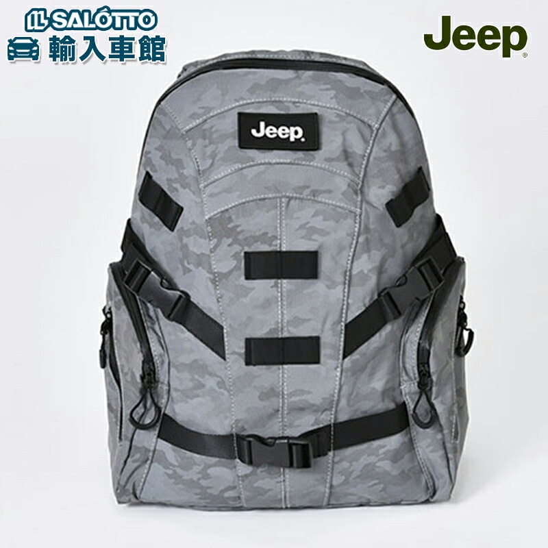 【 JEEP 純正 】 リフレクティブ バックパック リュック 約30L 反射 生地 避難 リュックサック バッグ バック カバン 非常用 防災 軽量 ジープ オリジナル アクセサリー パーツ