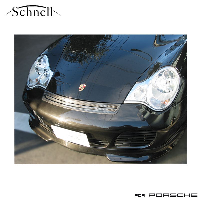 《 schnell 》ポルシェ 996&986 GT2タイプ カーボン フロントダクト ※ Porsche 996&986 GT2 Type Carbon Front Duct《 シュネル 》