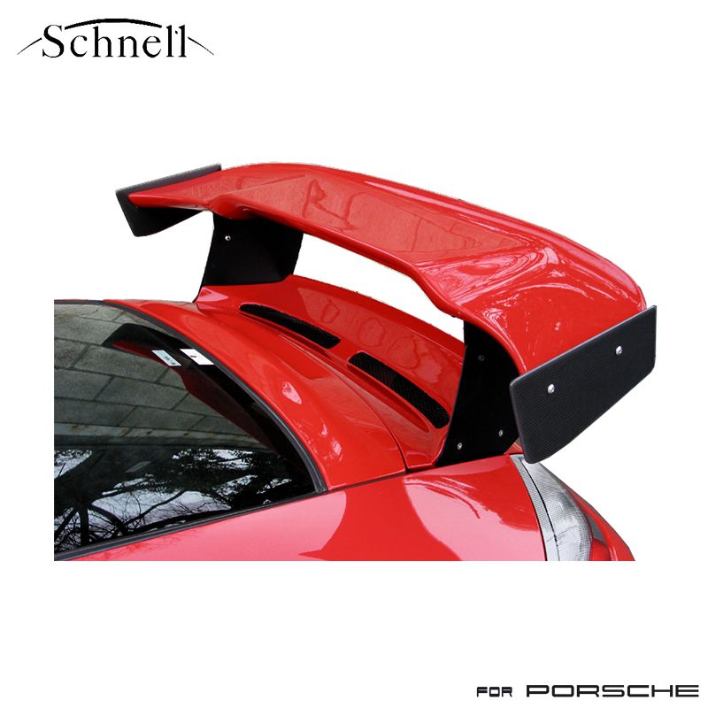 【楽天市場】《 schnell 》ポルシェ 996 カレラ GT3 カップタイプ リアウイング with フード ［ラウンド］/ FRP ウエット カーボンウイング ※ Porsche 996 carrera GT3 Cup Type Rear Wing with Hood [ Round ] /  FRP CFRP-Wing《 シュネル 》 : イルサ楽天 ...