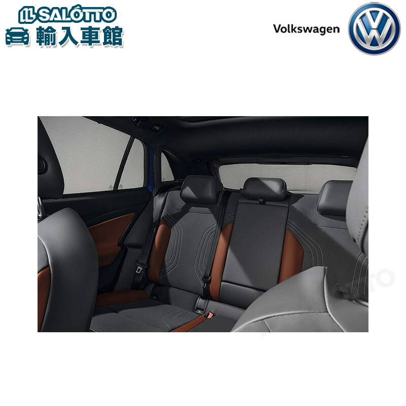 【 VW 純正 】ID4 リア サンブラインド 2022年～ リアドアウィンドー リアサイドウィンドー リアウィンドー 計5枚 セット 後席 トランク 日よけ フォルクスワーゲン オリジナル アクセサリー｜イルサ店 35,879円