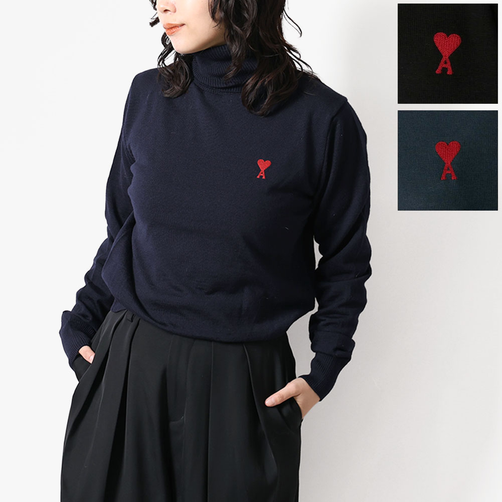 楽天市場】AMI PARIS アミ パリス クルーネック セーター ニット