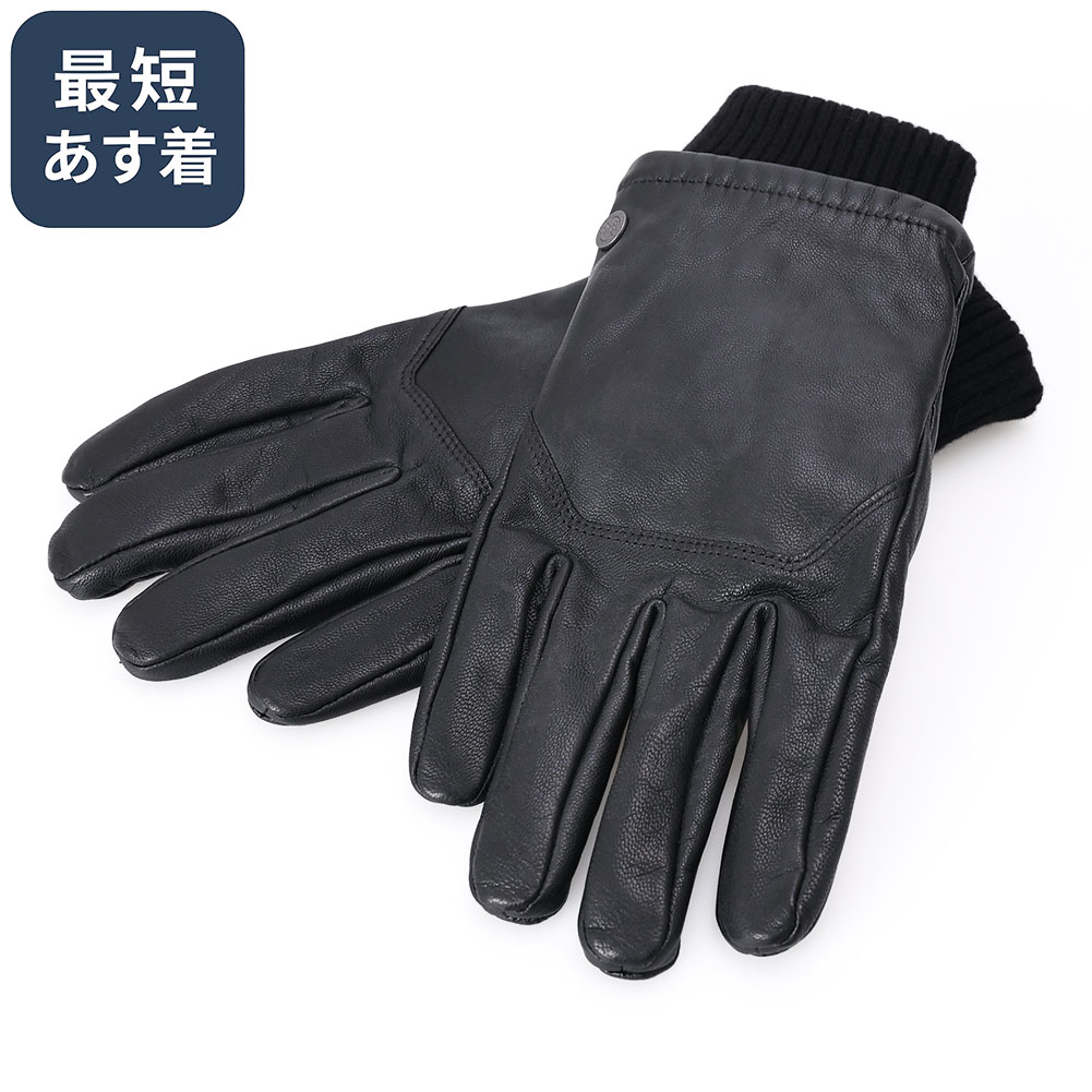 【極美品】  カナダグース 手袋 5254M ブラック 限定レア☆カナダグース NORTHERN GLOVE LINERS メンズ手袋
