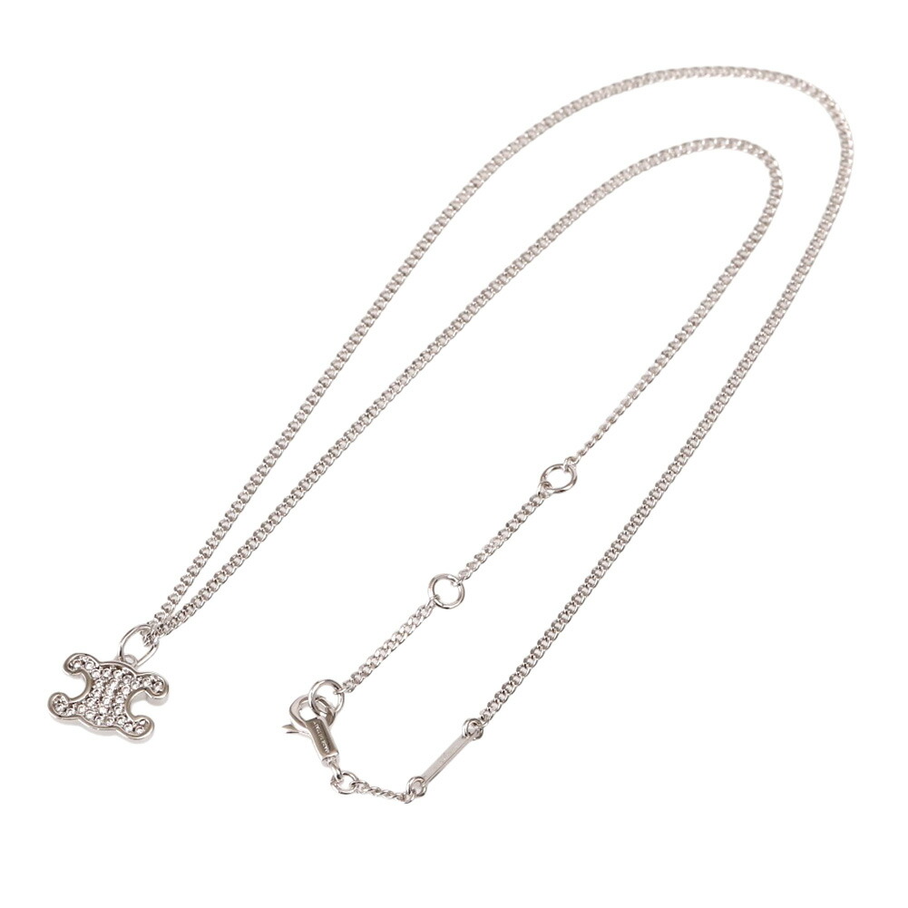 楽天市場】セリーヌ ネックレス トリオンフ ラインストーン ネックレス