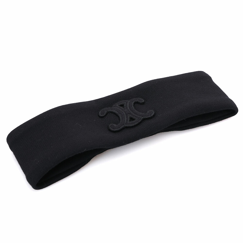 2025セリーヌ◇トリオンフヘアバンド新品 楽天市場】CELINE セリーヌ TRIOMPHE HAIRBAND ヘアバンド