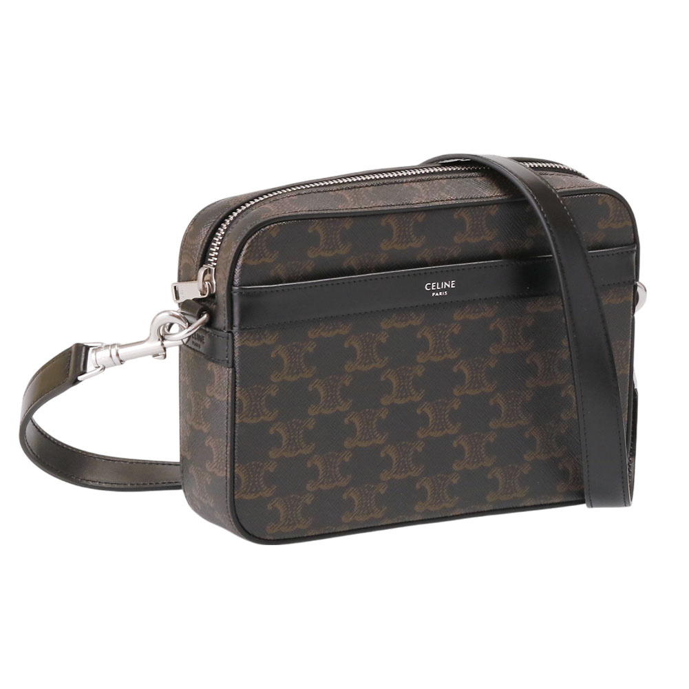 楽天市場】CELINE セリーヌ Triomphe Canvas Medium Messenger
