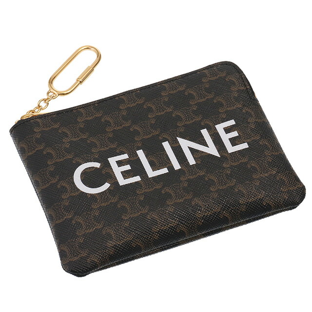 セリーヌ コインケース キルティングCチャーム 一点物 正規品 美品 定価5万円 美品】セリーヌ コインケース Cチャーム キルティング ピンク