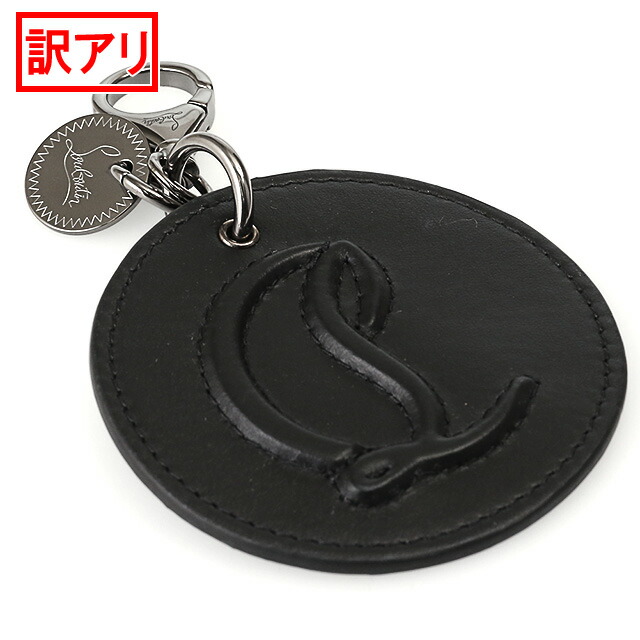 Christian Louboutin ハッピールイキーホルダー　CLロゴ Christian Louboutin ハッピールイキーホルダー CLロゴ CL Logo