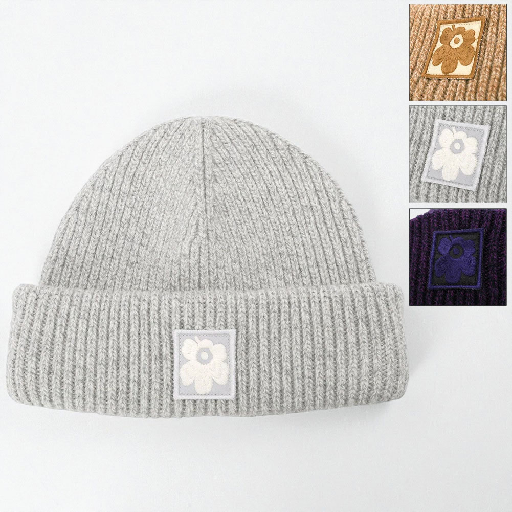 楽天市場】Marimekko マリメッコ Lovise Solid Knitted Hat ニット帽