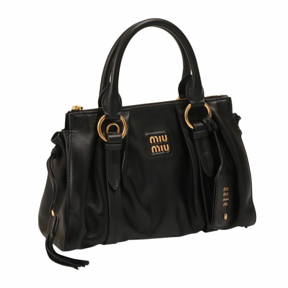 【ミュウミュウ／MIUMIU】2WAYハンド＆ショルダーバッグ 楽天市場】ミュウミュウ バッグ MIUMIU ショルダーバッグ