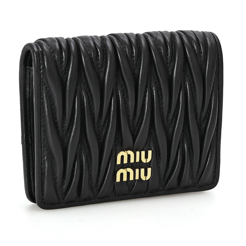楽天市場】ミュウミュウ miu miu 2つ折り財布 小銭入れ付き