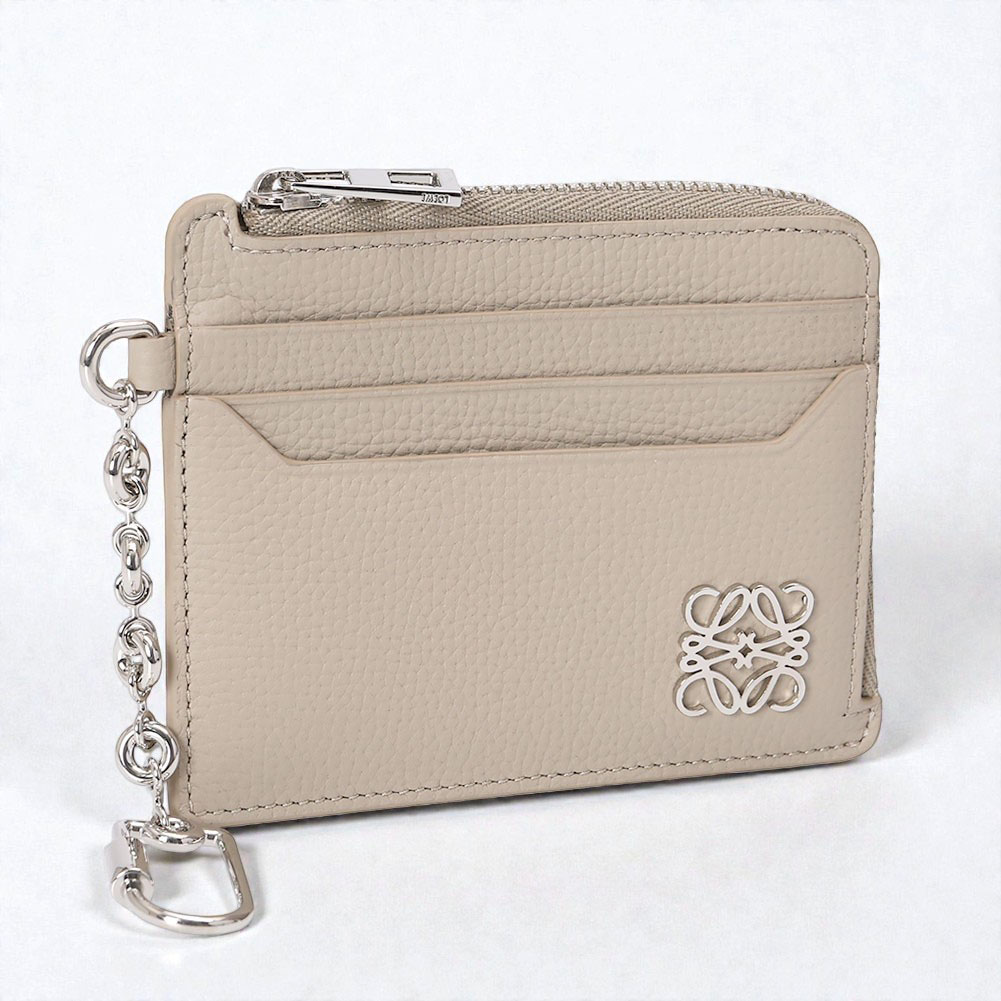 楽天市場】ロエベ LOEWE アナグラム スクエア カードホルダー チェーン