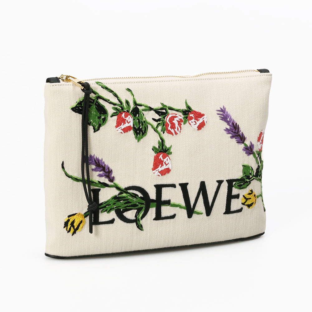 楽天市場】【バッグ】LOEWE ロエベ アナグラム ポーチ クラッチバッグ