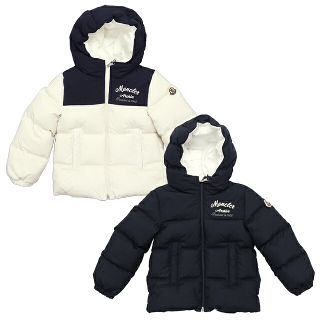 MONCLER ベビー服 ネイビー6/9 68cm MONCLER ベビー服 ネイビー6/9 68cm