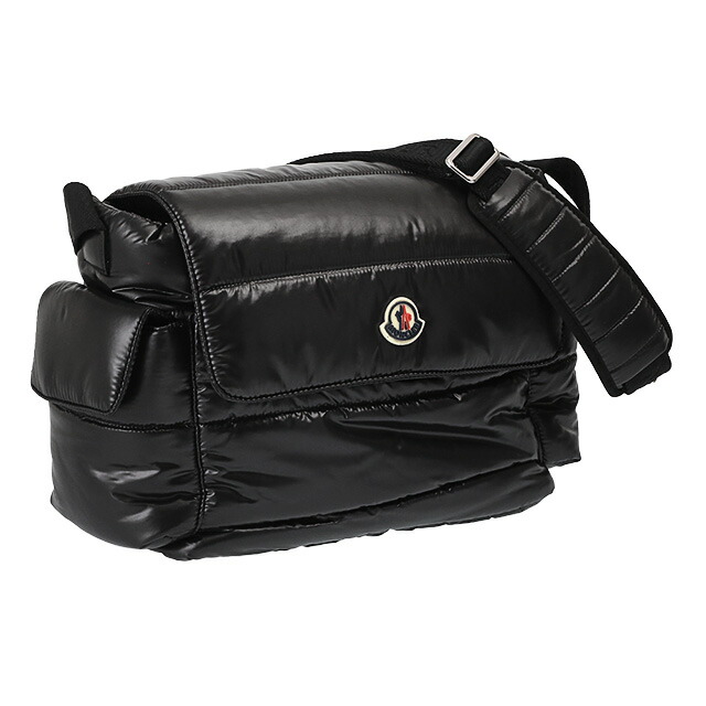 モンクレール バッグ 2way ブラック MONCLER モンクレール 本革クロスボディバッグ 5L00002 999ブラック