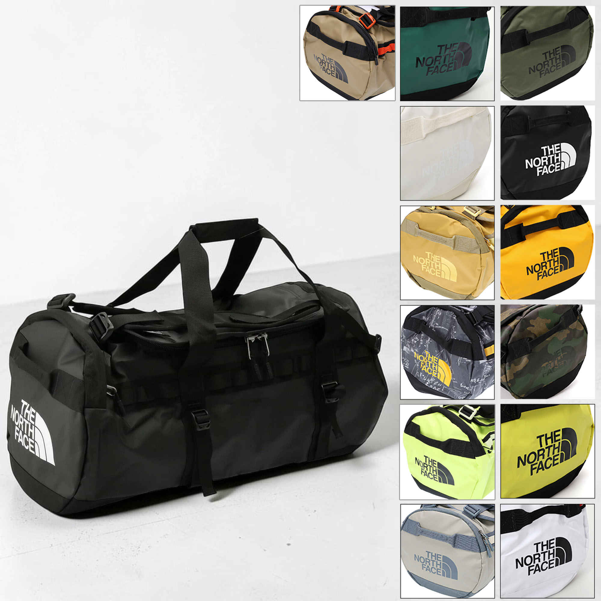 〈ｸｰﾎﾟﾝ5%OFF〉ザ ノースフェイス／THE NORTH FACE "Base Camp Duffel M ベースキャンプダッフルM" 71L 折り畳み収納可能 バックパック リュック ボストンバッグ ショルダー NF0A52SA 4DI BQW O87 4WP 53I 55G KAH C6T FIT S9W UBO MUD MV3 N19 N6V MY11 53S[返品OK]｜IL TELAIO DUE