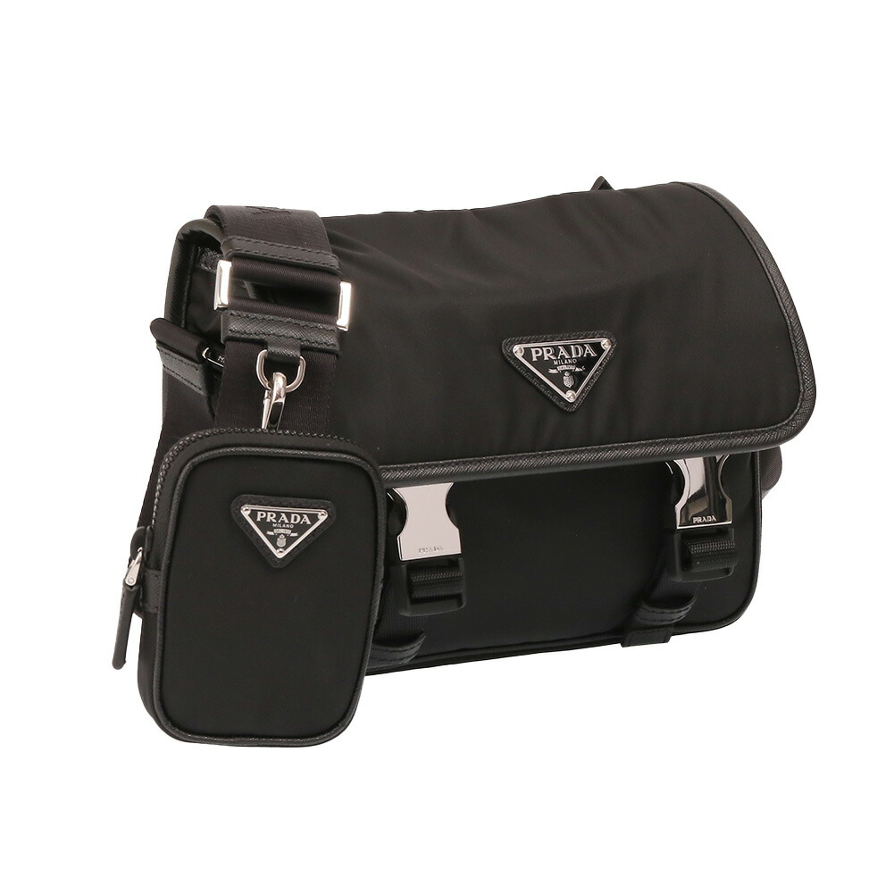 PRADA ボストンバッグ ブラック 三角ロゴ サフィアーノレザー ナイロン 楽天市場】【ｸｰﾎﾟﾝ5%OFF】プラダ／PRADA ”Re-Nylon x サフィアーノ