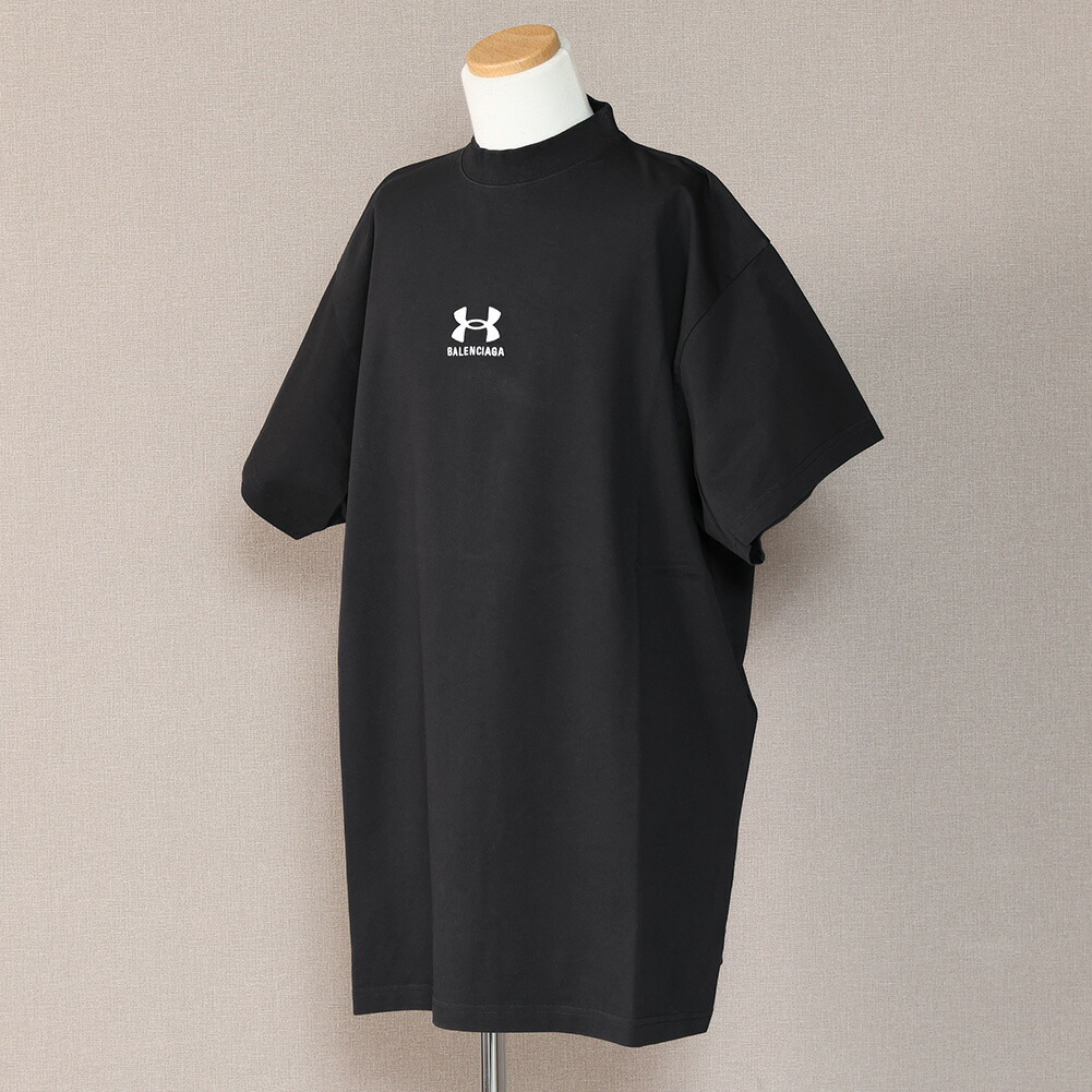 バレンシアガ×アンダーアーマー\"ロゴTシャツ\" Tシャツ ブラック Balenciaga X Under Armour Oversized Logo T-shirt In Black
