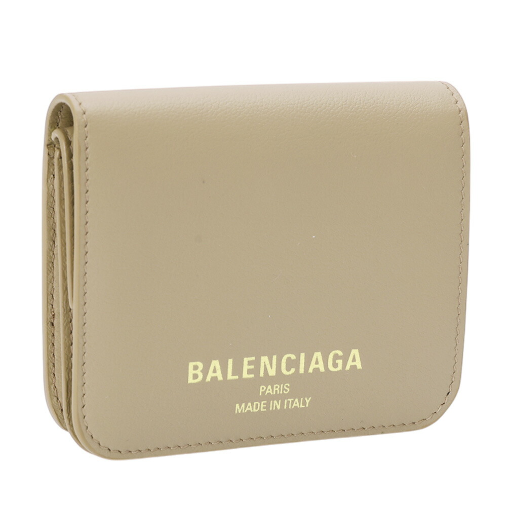 BALENCIAGA バレンシアガ CASH 二つ折り財布 ヒョウ柄 ブラウン レオパード（ヒョウ柄） BALENCIAGA(バレンシアガ) 財布・小物