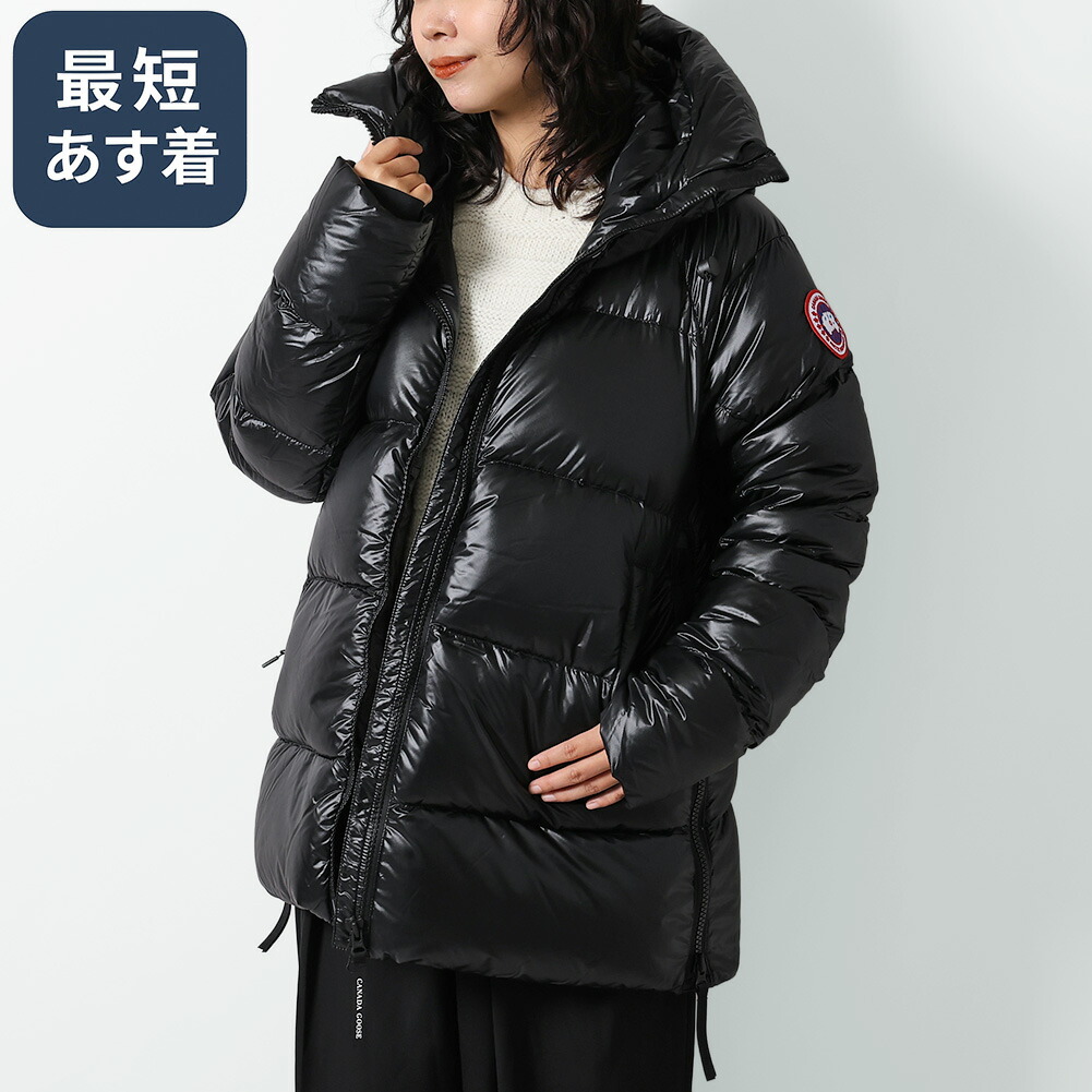 【美品】カナダグースブラックレーベル リドーパーカ ダウンジャケット 黒S CANADA GOOSE（カナダグース）＞LYNDALE PARKA BLACK LABEL ダウン