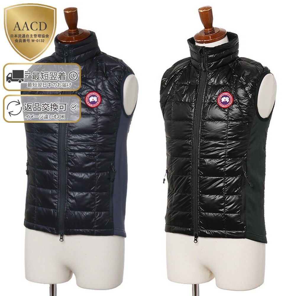 楽天市場 A Wアウター還元祭 5倍 カナダグース Canada Goose Hybridge Lite Vest ハイブリッジライトベスト メンズ ダウンベスト ブラック ネイビー 2702m 61 67 Black Navy イル テライオ