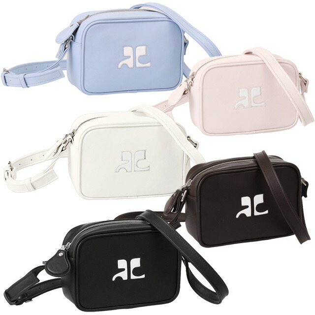 COURREGES クレージュ サークル ジップ クロスボディバッグ Courreges クレージュ ショルダーバッグ REEDITION CIRCLE