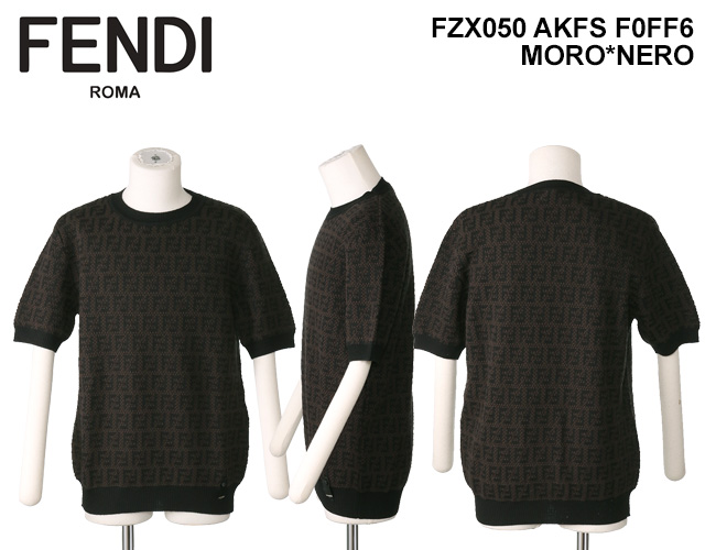 NEW ARRIVAL フェンディ FENDIズッカ柄 カシミヤ ウール混 ジャガード