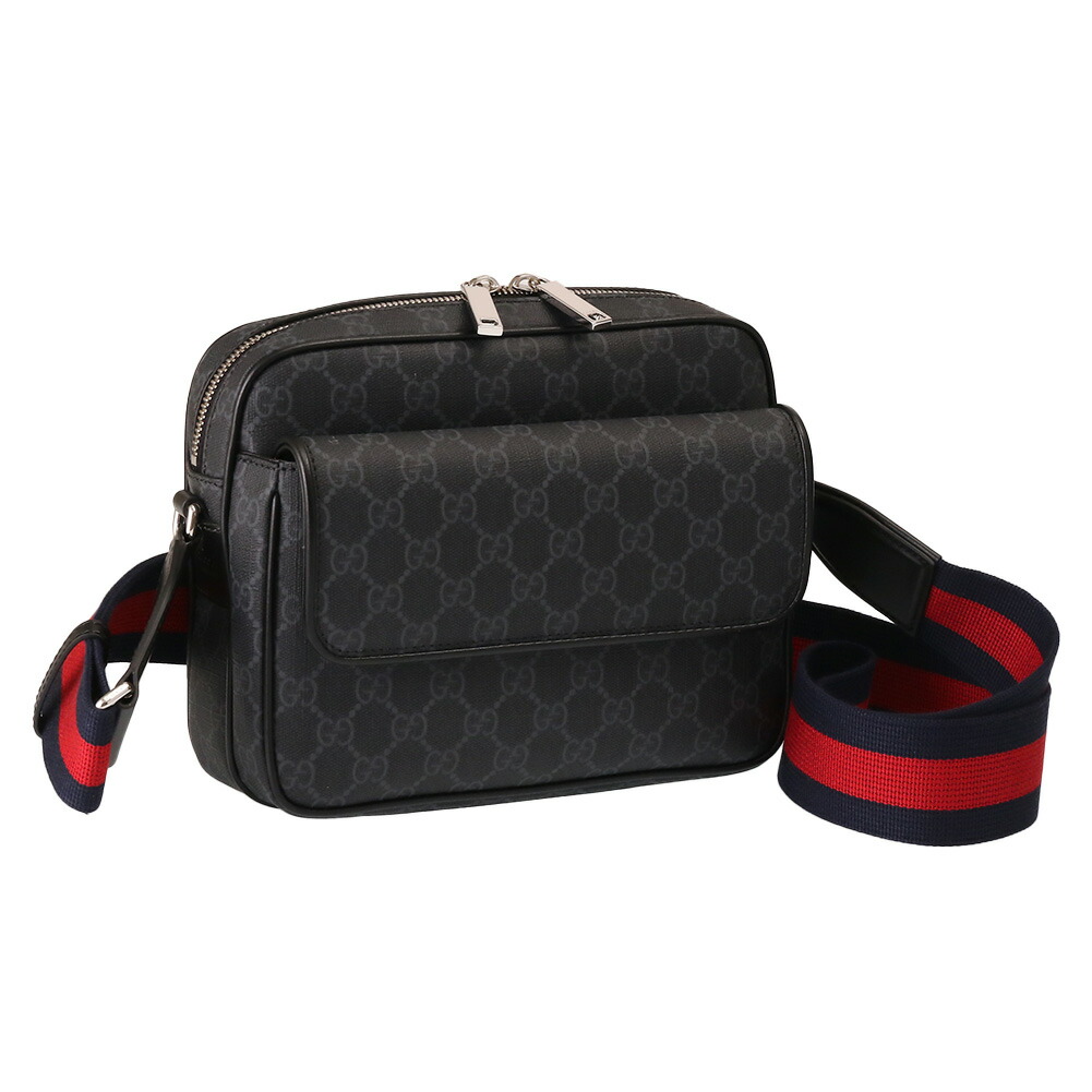 GUCCI ブラック GGパターン ベルト 90 cmポチ 極美品 GUCCI ブラック GGパターン ベルト*