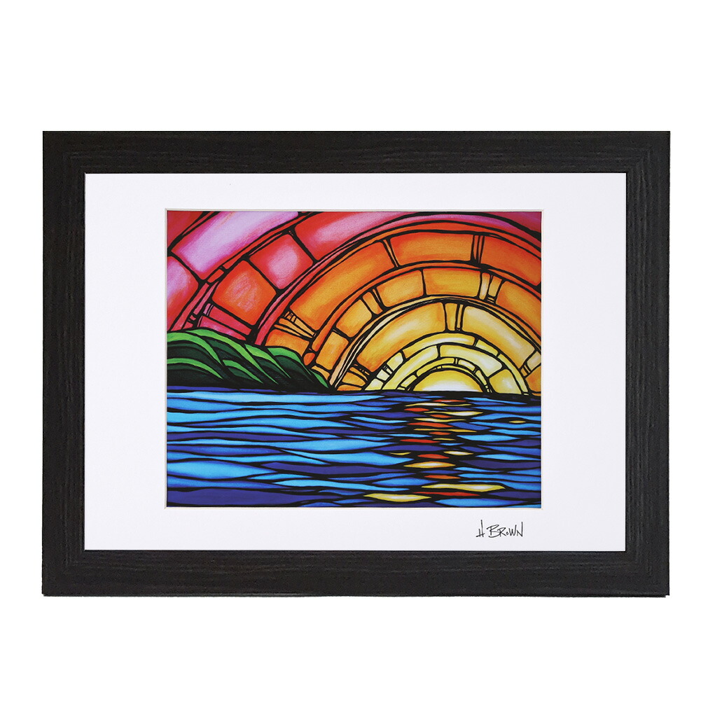 【HEATHER BROWN】ヘザーブラウン ＊DIAMOND HEAD＊ 楽天市場】【額付き&ｸｰﾎﾟﾝ5%OFF】ヘザーブラウン／HEATHER BROWN 