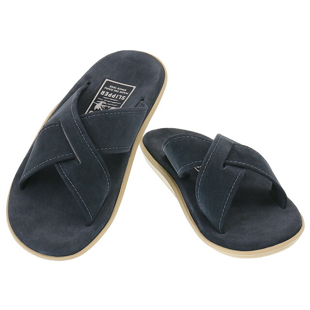 楽天市場 ポイント5倍 アイランドスリッパ Island Slipper Men S Fabric Slide メンズ ファブリックスライド スエード ファブリック クロスサンダル ハワイ製ビーチサンダル ヘリンボーン ネイビースエード Ptf223 Herringbone Navy Suade イル テライオ