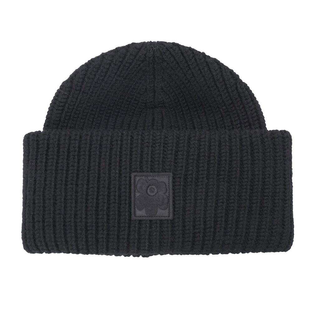 新品　タグ付き　マリメッコ ニット帽　ブラック 楽天市場】Marimekko マリメッコ Lovise Solid Knitted Hat